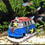 Artificial Aquarium Decoration Old Car Ornament Submarine Decor Resin Landscaping House for Fish Accessories for Aquarium Stuff