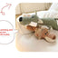 Pet dog toys, plush, bite resistant, sound making, animal flooring, monkey, elephant, rhinoceros toys, pet supplies
