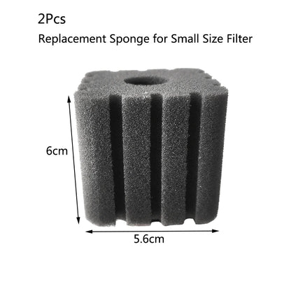 Bio Sponge Filter for Aquarium Fish Tank Shrimp Pond Air Pump Biochemical Filtration Noiseless Foam Aquarium Accessories New