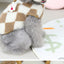 1pc Pet Dog Clothes Soft Warm Fleece Dogs Jumpsuits Plaid Pet Clothing for Small Dogs Puppy Cats Costume Coats