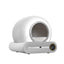 New  Large Space Comfortable Auto Shovel Cat Litter Tray Box Automatic Cleaning Light Indicating UV Disinfecting Cat Toilet