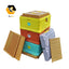 3 Layer Insulation Plastic Polystyrene Beehive 10 Frames Thermo Beehive Langstroth Beehive Top Bee Feeder Bee Farm Beekeeping