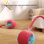 New Rechargeable Smart Interactive Ball for Pet, Motorized Toy, Dog and Cat Training, Simulation Mouse, 3 Modes, Wake Up Ball