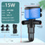 15W 25W Fish Tank Water Pump Aquarium 220V-240V Submersible Pump For Water Cycle and Pumping of the Fish Tank 3In1