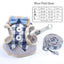 Dog Harness with Bow Plaid Cat Harness Adjustable Length Pet Harness with Dog Leash Four Colors Dog Harness and Leash Set