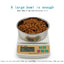 Pet Bowl Can Hang Stationary Dog Cage Bowls Stainless Steel Dog Cat Hanging Bowls Feeding Container for Small Dogs Accessorie