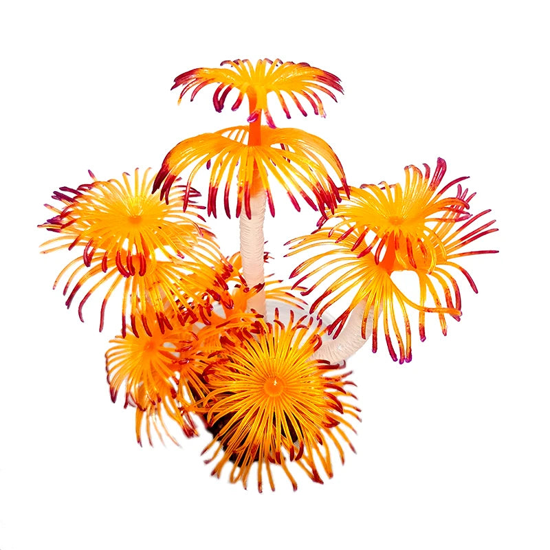Artificial Underwater Coral Plastic Aquarium Fish Tank Simulation Decoration Aquarium Backgrounds Plants Water Grass Beautiful