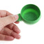 3Pcs/Set Green Plastic Parrot Mini Food Water Bowl Feeder Plastic Birds Pigeons Cage Sand Cup Feeding Tool Accessory
