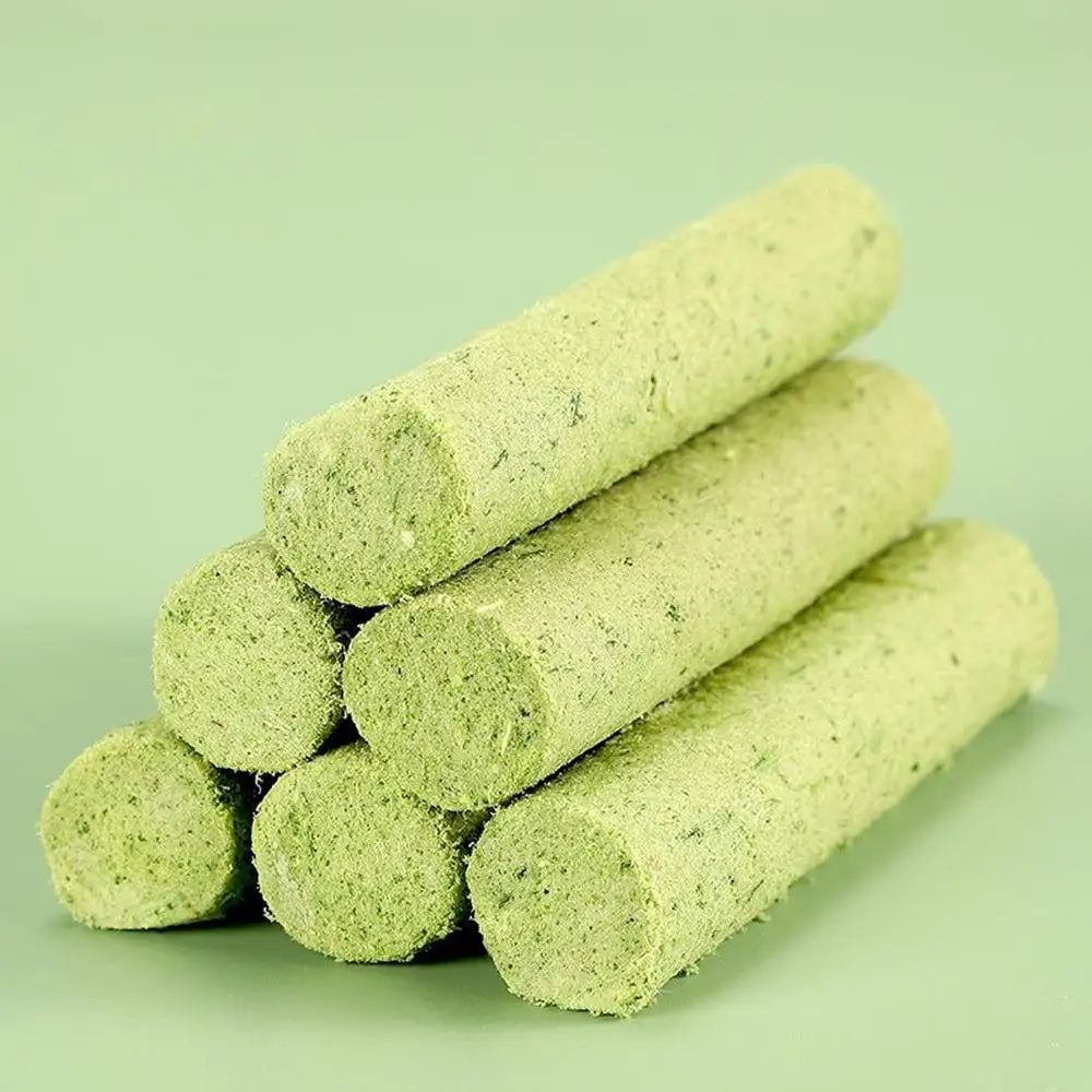 Cat Grass Sticks Grinding Rod Chew Toy Natural Grass Molar Rod Increase Appetite Hairball Removal Teeth Cleaning Teeth Caring