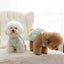 Layered Fancy Dress for Dogs Summer Vest One Piece Puppy Spring Clothes Chihuahua Light Purple Plaid Long Pet Skirt Cat Clothing
