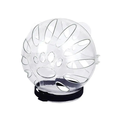 Transparent Cat Muzzle Anti Bite Transparent Cat Head Cover Breathable Clear Pet Accessories With Magical Sticker Cat Bubble Muz