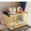 Dog cage Medium and large dog household Dog cage with toilet Square pipe Bold reinforcement Villa indoor Golden Retriever Labrad
