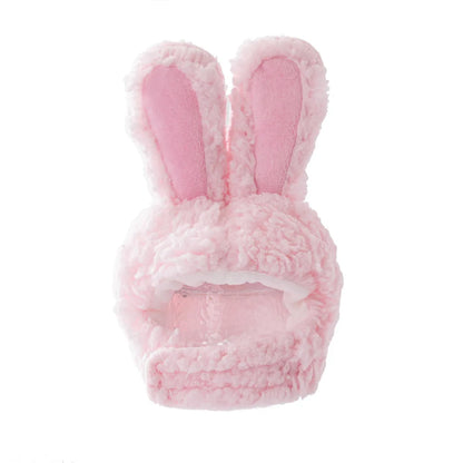 Plush Rabbit Ears Pet Dog Accessories Cosplay Cat Hat Winter Lovely New Year Christmas Puppy Headgear Soft Velvet Pet Supplies