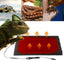 Lizard Heating Pad USB Plug In Pet Heating Pad Waterproof Foldable Heated Cushion Low Consumption Pet Warming Mat For Lizard