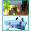 Aquarium for Tank Breeding Box with Basking Platform Habitat Tortoise Feeding Box for Turtle Vivari
