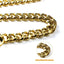 Stainless Steel Pet Gold Chain, Dog Leashes, Leather Handle, Portable Leash Rope, Straps, Puppy, Cat Training, Slip Collar Suppl