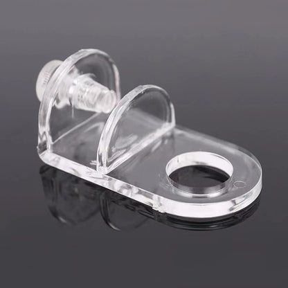 Acrylic Aquarium Fish Tank Clips universal Sprinkler Head Bracket Fixing Clip Accessories For Aquarium Floating Ball Bracket