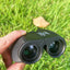 Binoculars 10X25 HD Mini Portable Telescope BAK4 FMC Coated Telescope Outdoor Bird Watching Hunting Travel Camping Ball Game