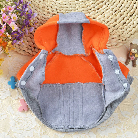 Winter Dog Hoodie Dog Clothes for Small Dog Puppy Clothes Bulldog Dog Coats and Jackets Dog Christmas Clothes Pet Supplies