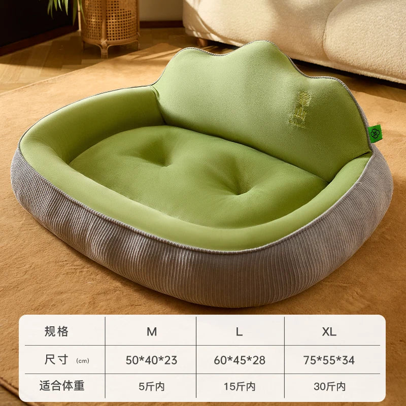 Kennel Universal Sleeping Pad Corgi Shiba Inu Dog Bed Removable and Washable Winter Warm Pet Nest Dog Mat