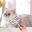 Horse Comb Double Sided Reversible Stainless Steel Curry Comb Brushes pet Dressing Comb For Grooming Easy To Hold Horse Combs