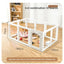 UXPET excellent small pie, transparent dog fence acrylic kennel pet indoor fence rabbit small dog cage