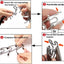 Dog Choke Collar Accessories Adjustable Training Collar For Dog 2.5/3.0/3.5/4.0MM Collar Links Fit for Prong Collar Pinch Collar
