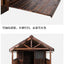 Outdoor Dog House Solid Wood Waterproof Large Dog Golden Retriever Kennel Rainproof Kennel Pet Villa Summer Outdoor Dog House