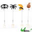 UXCELL 1 Pc Fashion Funny Cat Playing Rod Portable Spider Moon Halloween Toys Cat Playing Rod for Indoor