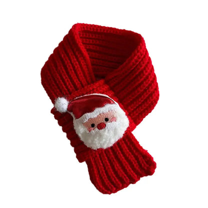 45cm Cat New Year Scarf Pet Accessories Kitten Christmas Winter Bib Birthday Dog Bichon Scarf Soft And Comfortable Fabric Cute P