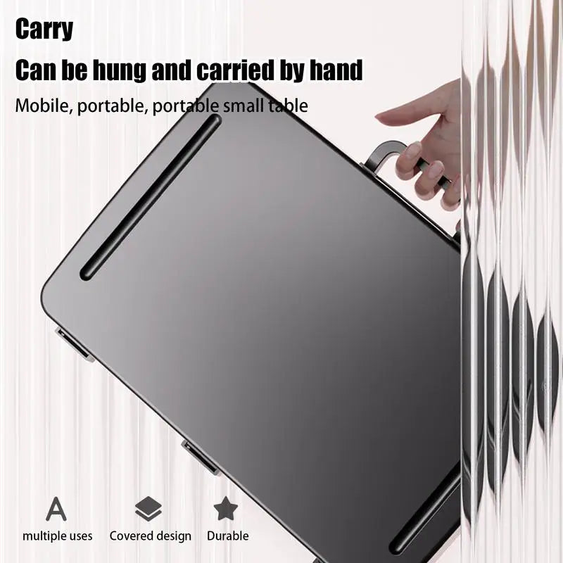 Foldable Laptop Table For Bed Bed Table Tray Folding Car Lap Desk Multi-function Portable Car Seat Table Tray Food Trays For