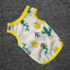 Summer Dog T-shirt Pet Clothing Chihuahua Clothes for Little Dog French Bulldog Printed Vest Pug Hoodie York Breathable Skirts