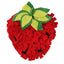 Pet Sniffing Mat Interactive Pet Slow Feeder Mat Pet Forage Mat Slow Feed Mat With Strawberry Shape For Dog Puppy Cat Rabbit