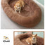 Plush Pet Bed with Pillow Quilt Winter Warm Large Foam Pad Pet Sleeping Pad Sofa Bed Removable and Washable Pet Kennel