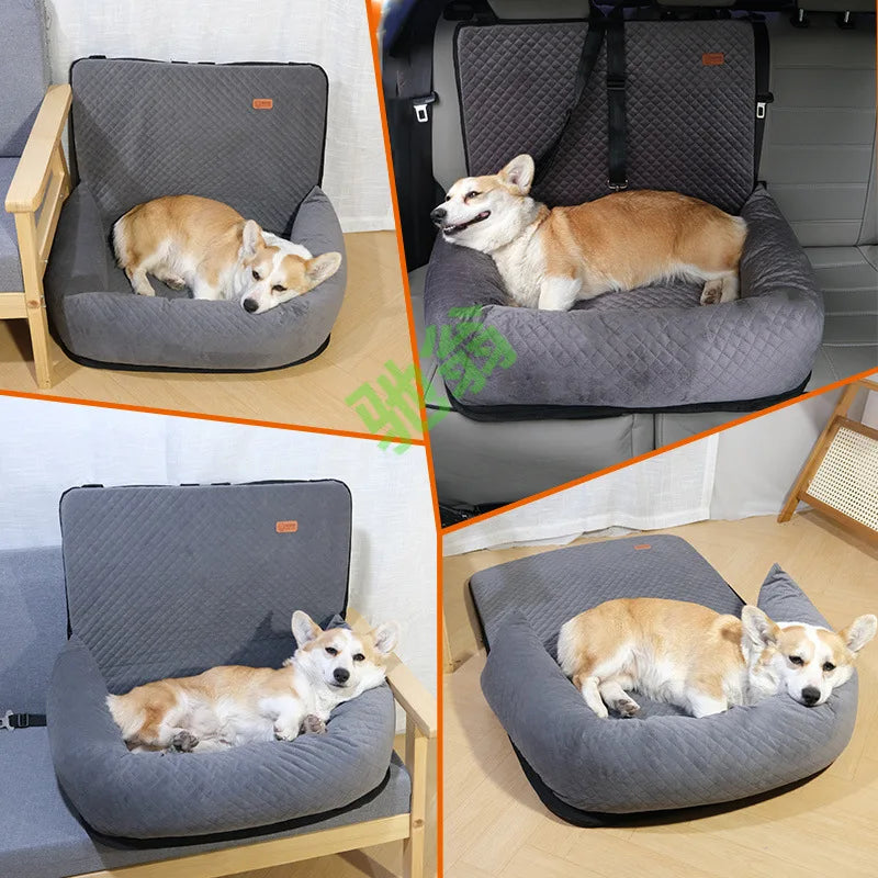 Yut dog car nest pad pet rear nest car cushion  seat   in the car