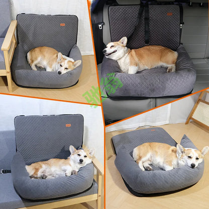 Yut dog car nest pad pet rear nest car cushion  seat   in the car