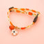 Lightweight Halloween Dog Collars Durable Skull Bat Pendant Cosplay Neck Accessories for Cats Personalized Decorate Pet Necklace