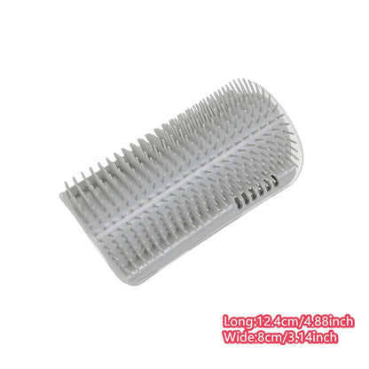 2/1PCS Pet Brush Comb Play Cat Toy Softer Cat Self Groomer Massage Comb with Catnip Face Scratcher for Kitten Puppy Cat Clean