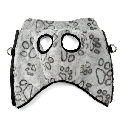 Fleece Dog Clothes Winter Warm Puppy Jacket For Small Dogs Cats Sweater Coat With Zipper D Ring Cute Print Chihuahua Pet Outfits