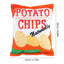 Dog Toy Potato Chip Bag Squeaky Snack Bag Dog Toy Molar Toy Snack Bag Dog Toy Interactive Plush Pet Toy Puppy Teething Toy