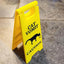 Cat Dog Vomit Caution Sign Funny Creative Dog Cat Vomit Caution Sign 3D Printed Yard Sign Cat Dog Vomit Warning Sign Board