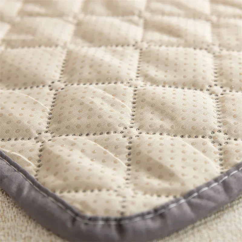 Waterproof Dog Sofa Couch Cover Pet Bed Blanket Mat Pet Pad with Neck Pillow Washable Cat Calming Nest for Travel & Indoor Home