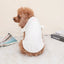 Cute Bow Dog Vest 2024 Dog Clothes Puppy Pullover Summer Pet Clothes Breathable Two-Legged Clothes Solid Color Cat Pet Products