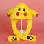 Pokemon Cartoon Glowing Hat Cute Pikachu Children Plush Bunny Hat Cute Pet Bunny Ears Will Move Headband Girl New Year Gift New