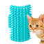 Cat Self Groomer High Elasticity Self Cleaning Tickling Comb Pet Brush Pet Hair Cleaner Brush With Round-Head Comb Teeth For