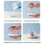 Hamster Sand Bath Container Fully Transparent Hamster Chinchilla Sand Bathroom Plastic Toilet Bathtub For Syrian Hamster