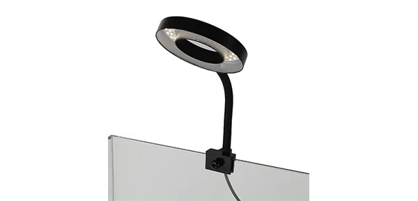 UXCELL Aquarium Lamp LED 6W USB-Plug Light 360° Rotate 3 lighting Color 48 Lamp Beads Aquarium Lamp Clip-on Lamp For Fish Tank