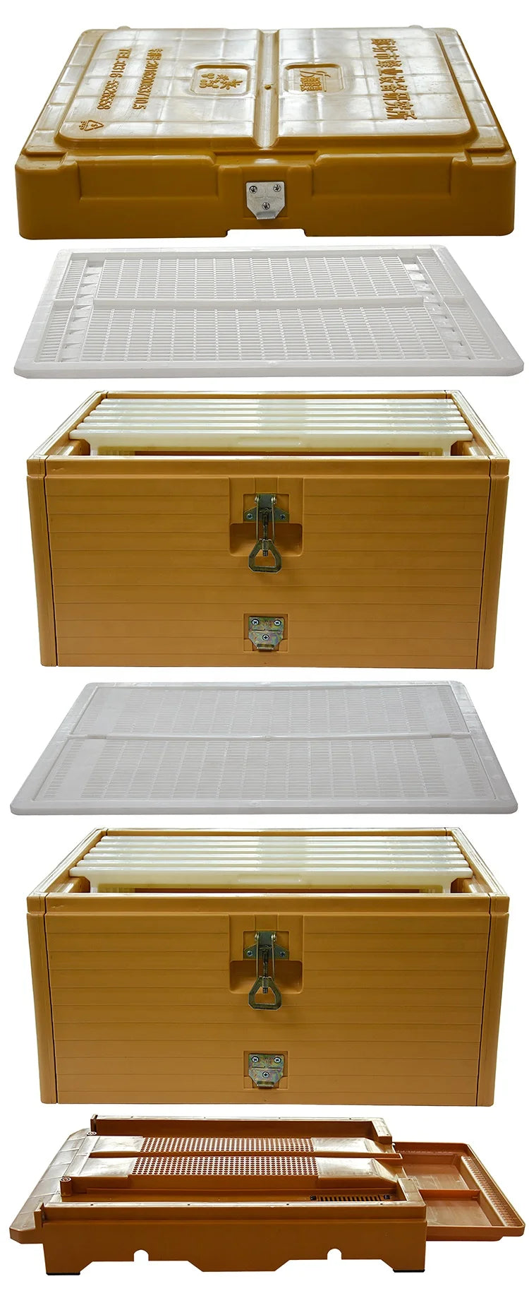 Benefitbee Polystyrene plastic bee hive box 2 layers multifunctional beehive for beekeeping