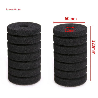 2/4pcs Aquarium Foam Filter Sponge For Filter Fish Tank Air Pump Biochemical Replacement Fish Aquatic Spong Aquarium Accessories
