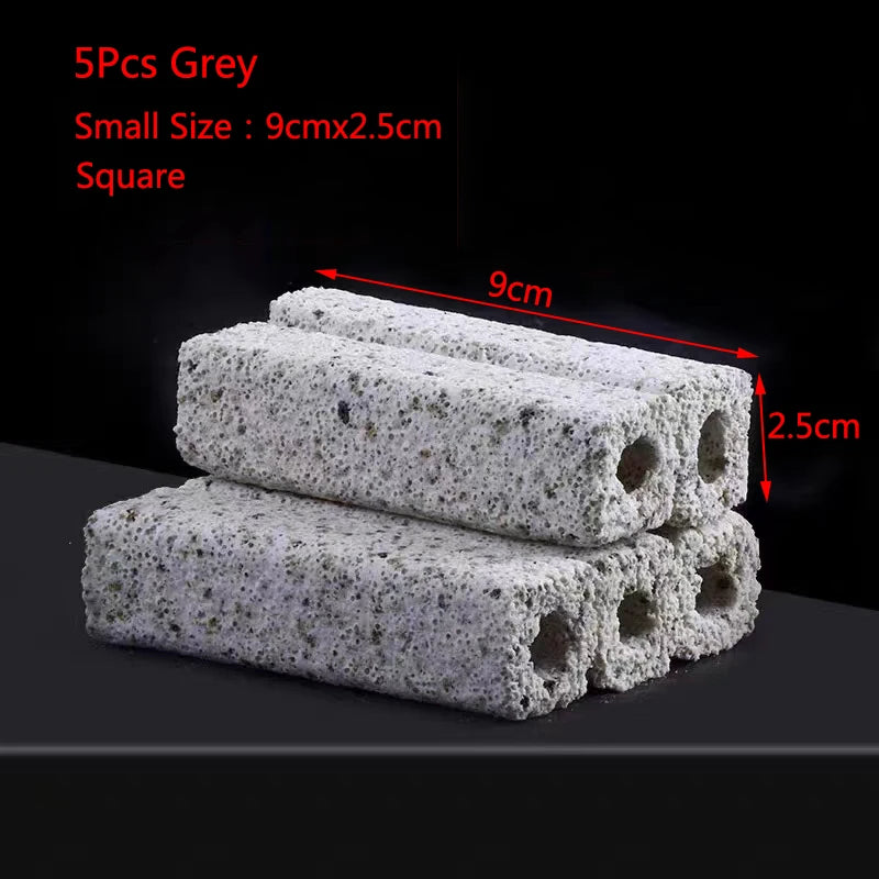 5Pcs Aquarium Filter Nano Biochemical House Media Nitrifying Bacteria Fish Tank Accessories For Aquarium Water Cleaning Medias